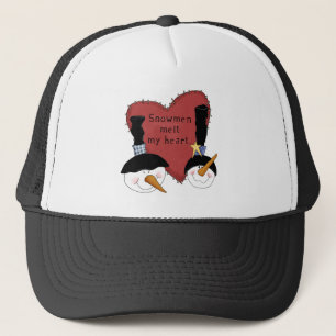 Snögubbar Melt My Heart Tshirts and Gifts Truckerkeps
