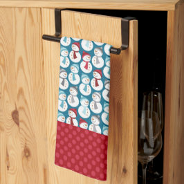 Snögubbar Microfiber Kitchen Towel Kökshandduk