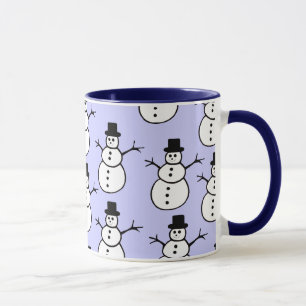 Snögubbar Mugg