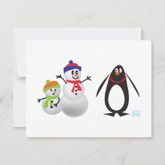 Snögubbar och Penguin