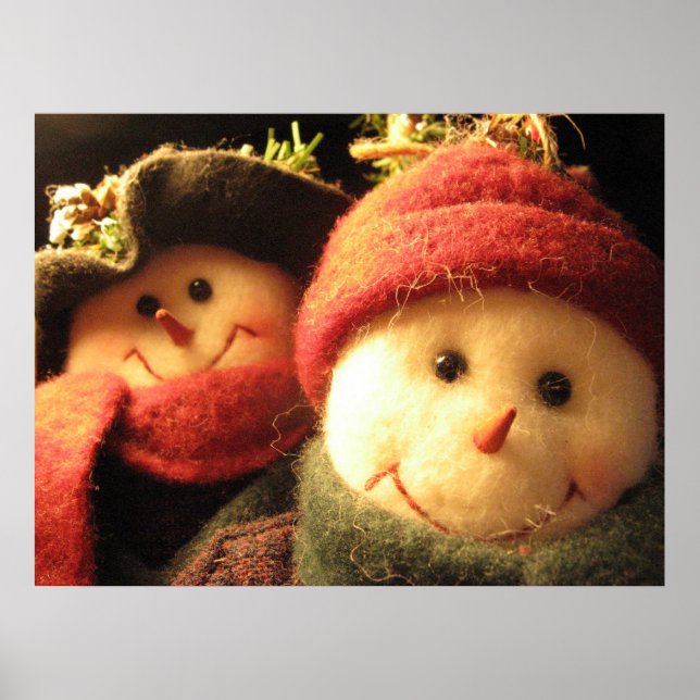 Snögubbar Poster (Framsidan)