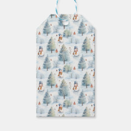 Snögubbar Presentetikett