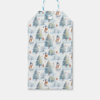 Snögubbar Presentetikett