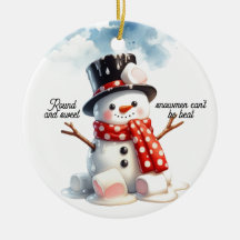 Snögubbar Rund och Söt