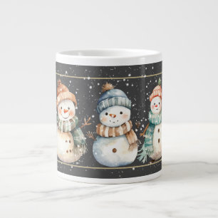 SNÖGUBBAR, SNÖGUBBAR, SNÖGUBBAR WINTER JUMBO MUGG