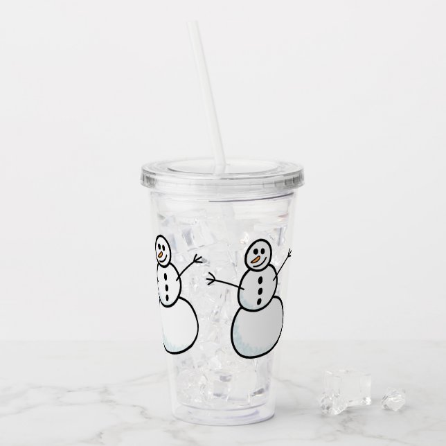 Snögubbar Take Away Mugg (Framsida Ice)