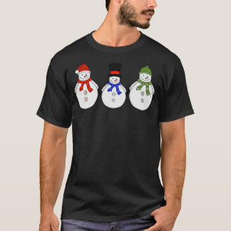 Snögubbar Winter har kom T Shirt