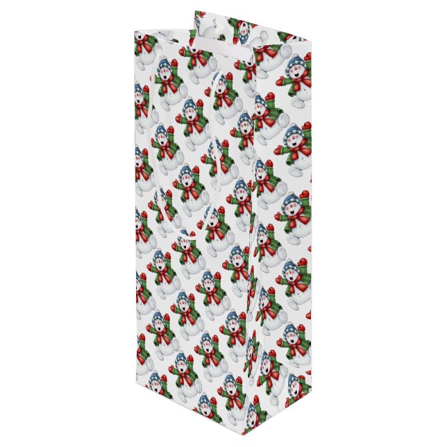 Snögubbe (Baksidan Vinklad)