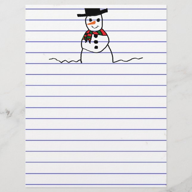 Snögubbe (Framsida)