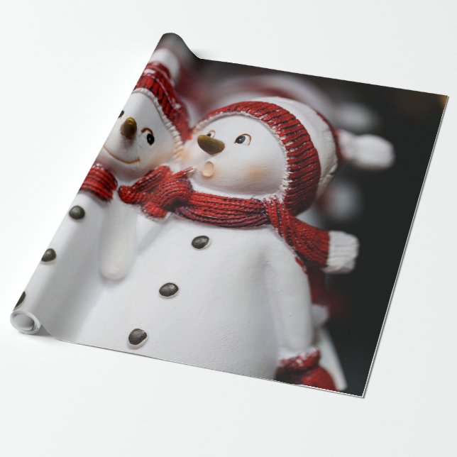 Snögubbe20150907 Presentpapper (Utrullad)