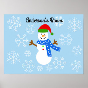 Snögubbe #1 Poster