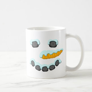 Snögubbe Ansikte design Kaffemugg
