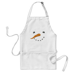 SNÖGUBBE ANSIKTE FÖRKLÄDE