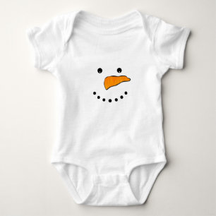 Snögubbe Ansikte Tee