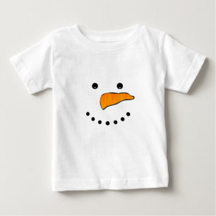 Snögubbe Ansikte Tee