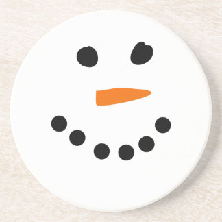Snögubbe Ansikte Underlägg
