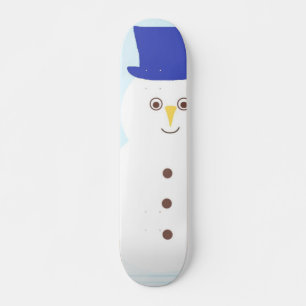 snögubbe art mini skateboard bräda 18,5 cm