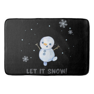 Snögubbe Badrumsmatta