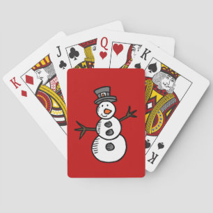 Snögubbe Casinokort