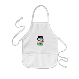 SNÖGUBBE CHRISTMAS COOKERY CHILDRENS APRON BARNFÖRKLÄDE