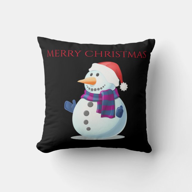 SNÖGUBBE christmas dekorativ kudde. Kudde (Framsida)