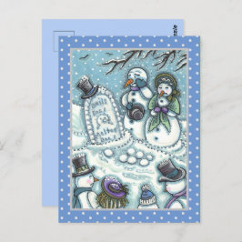 SNÖGUBBE CMETERY, SMITTAD FÖRE HANS TID, MÖRDARE VYKORT