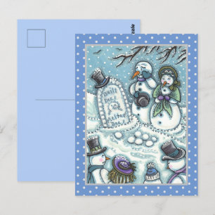 SNÖGUBBE CMETERY, SMITTAD FÖRE HANS TID, MÖRDARE VYKORT