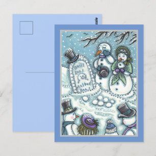 SNÖGUBBE CMETERY, SMITTAD FÖRE HANS TID, MÖRDARE VYKORT