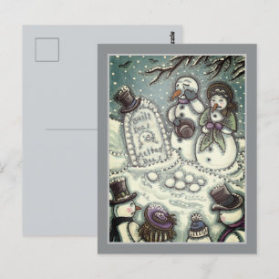 SNÖGUBBE CMETERY, SMITTAD FÖRE HANS TID, MÖRDARE VYKORT