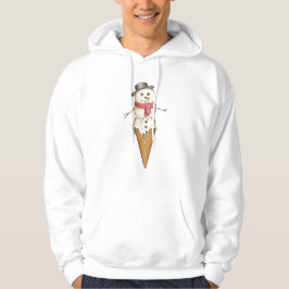Snögubbe Cone-jul Hoodie