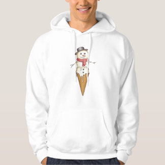 Snögubbe Cone-jul Hoodie