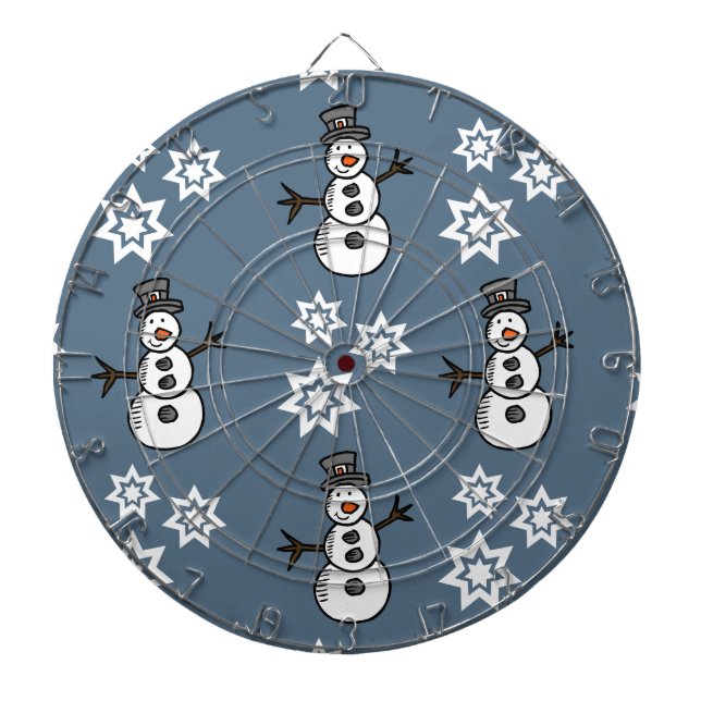 Snögubbe Darttavla (Framsidan)