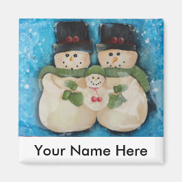 Snögubbe-familjen - Magnet