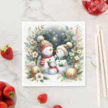 Snögubbe-familjens jul