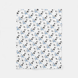 Snögubbe Fleece Blanket