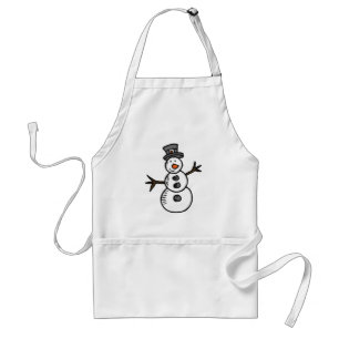 Snögubbe Förkläde
