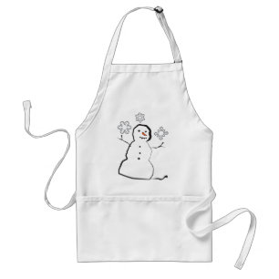 Snögubbe Förkläde