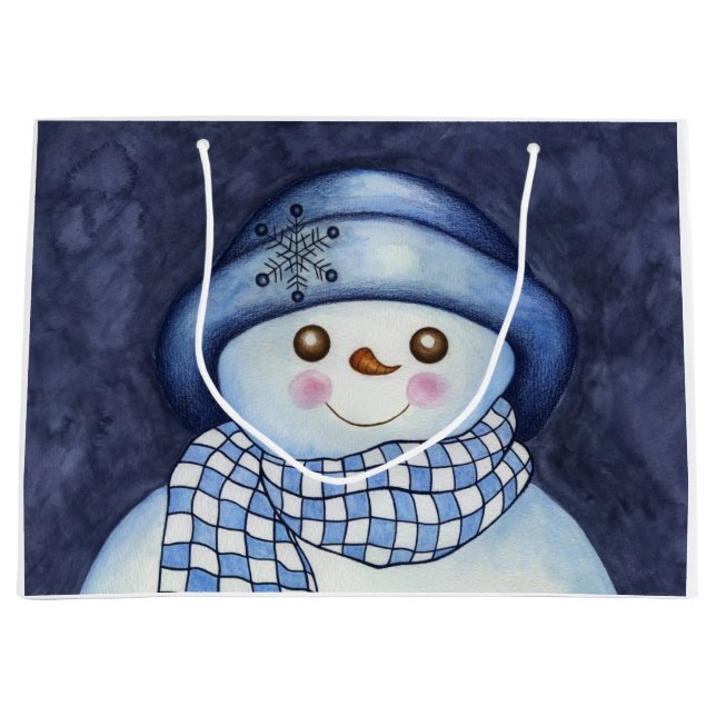 Snögubbe Gift Bag (Framsidan)