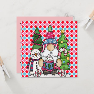 Snögubbe gnome Julafton Träd Helgdag och Säsong-ko
