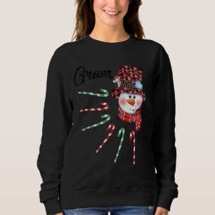 Snögubbe Gram Candy cane Red Play-jul T Shirt