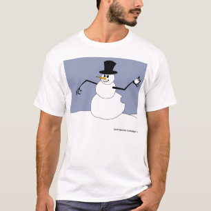 Snögubbe hämnd tee shirt