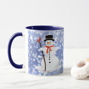 Snögubbe Hett choklad Mugg