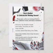 Snögubbe i Skogen i Creepy Helgdag