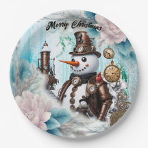 Snögubbe i tid! Steampunk Snögubbe
