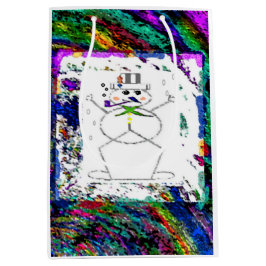 "Snögubbe in Living Färg" (medel)