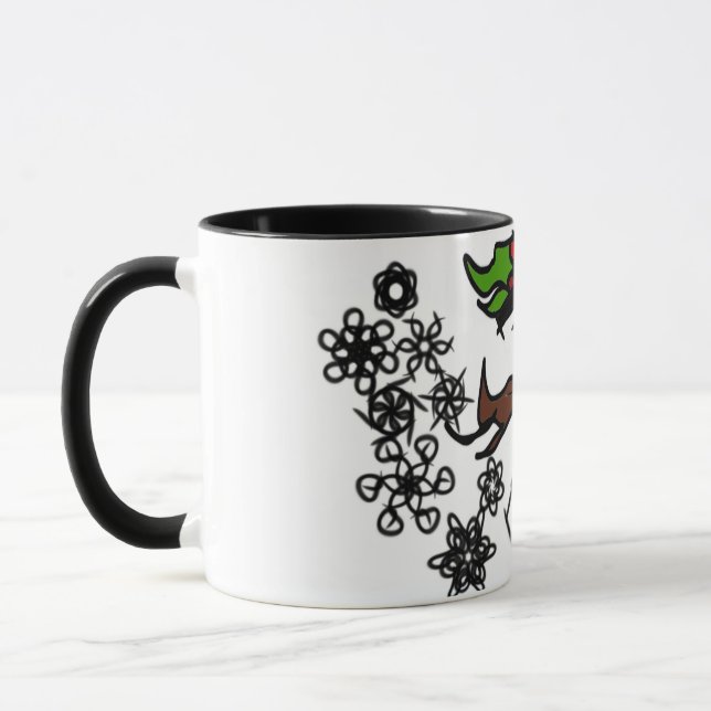 Snögubbe joy mugg (Vänster)