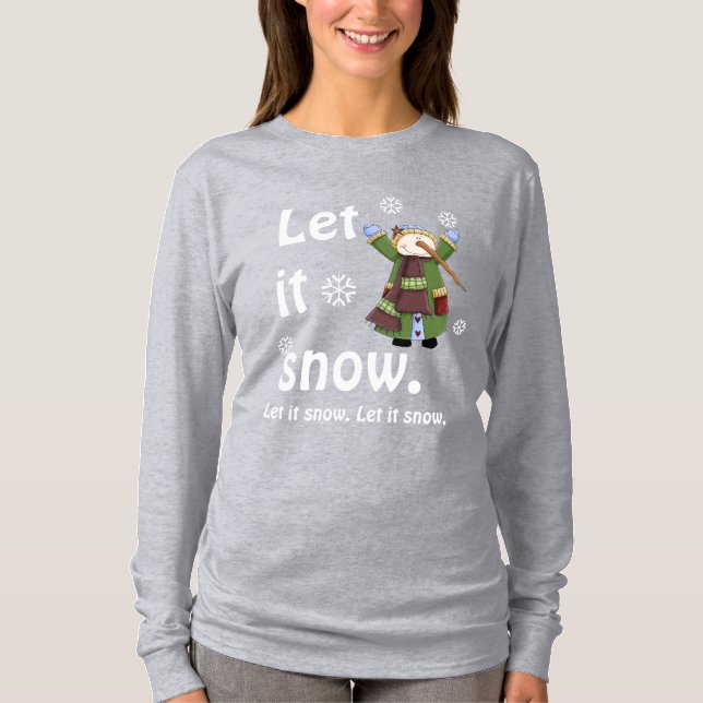 Snögubbe Joy Tee (Framsida)