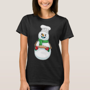 Snögubbe jul Baker T Shirt