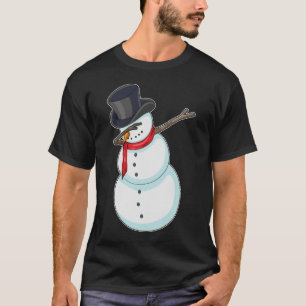 Snögubbe jul Hip hop Dance Dab T Shirt