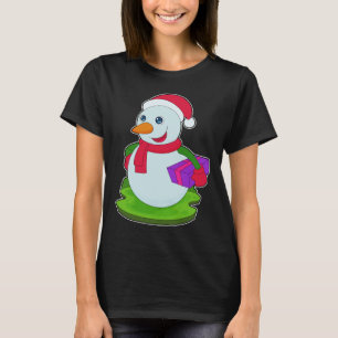 Snögubbe jul Paket T Shirt